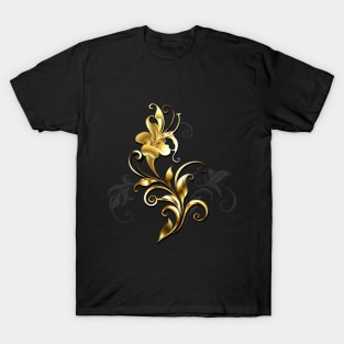 Antique Golden Flower T-Shirt